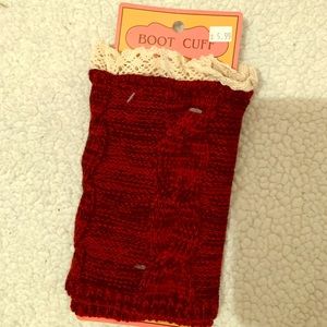 Maroon Boot Cuff (NEW)